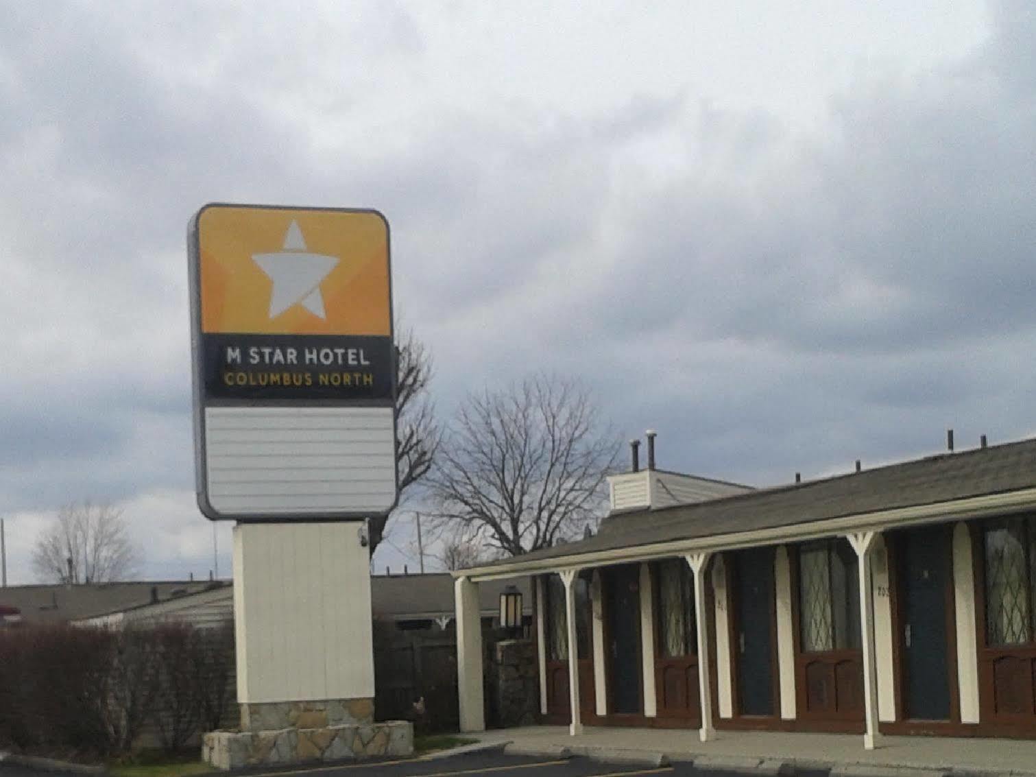 M Star Columbus North Motel Buitenkant foto